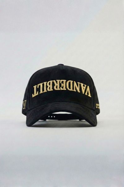 Upside Upside Vanderbilt University Commodores Faux Suede Hat in Black, Men's at Urban Outfitters
