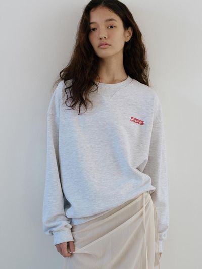 URAGO Peace Embroidery Sweatshirt_3 Colors