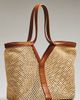 Urban Expressions Nadia Raffia Perforated Tote Bag - 2