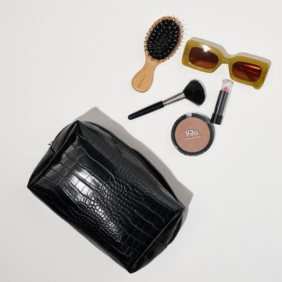 URBAN EXPRESSIONS URBAN EXPRESSIONS Croc Chic Cosmetic & Travel Organizer Pouch