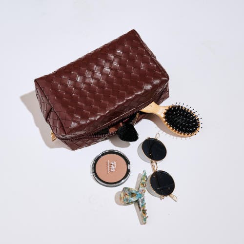 URBAN EXPRESSIONS URBAN EXPRESSIONS Weave & Wander Cosmetic & Travel Organizer Pouch