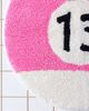 Urban Outfitters 13 Pool Ball Shaped Plush Tufted Bath Mat in Pink at Urban Outfitters - 4