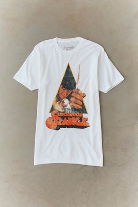 Urban Outfitters A Clockwork Orange Graphic Tee in White, Men's at Urban Outfitters