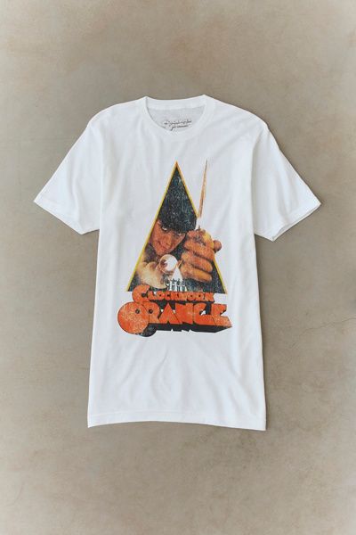 Urban Outfitters A Clockwork Orange Graphic Tee in White, Men's at Urban Outfitters