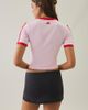 Urban Outfitters adidas Racing 3-Stripe Graphic Tee in Pink, Women's at Urban Outfitters - 3