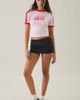 Urban Outfitters adidas Racing 3-Stripe Graphic Tee in Pink, Women's at Urban Outfitters - 5
