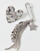 Urban Outfitters Amelia Hearts & Stars Brooch Set in Silver at Urban Outfitters - 3