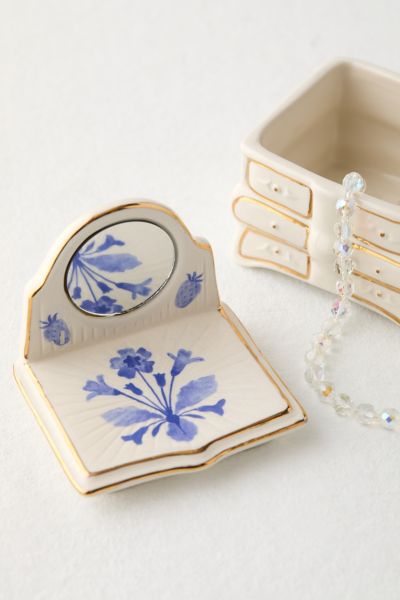 knee length dresses for ladies Trinket Box: Pink Mini Dresser main image 1