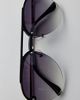 Urban Outfitters Amir Aviator Sunglasses in Black, Men's at Urban Outfitters - 1