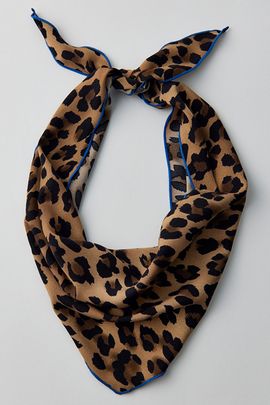 Urban Outfitters Animal Print Headscarf in Leopard, Women's at Urban Outfitters