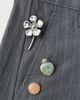 Urban Outfitters Anne Flower Brooch Set in Silver at Urban Outfitters - 3