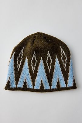 Urban Outfitters Argyle Skully Beanie in Green, Men's at Urban Outfitters