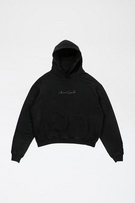 Urban Outfitters Ariana Grande UO Exclusive Dangerous Woman Pullover Hoodie in Vintage Black at Urban Outfitters