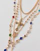 Urban Outfitters Aries Rosary Layering Necklaces Set in Gold, Women's at Urban Outfitters - 2