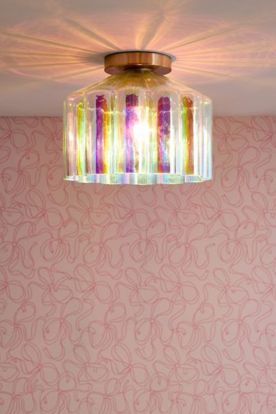 Urban Outfitters - Asher Flush Mount Light in Iridescent at