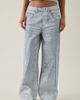 Urban Outfitters BDG Jaya Coated Baggy Boyfriend Jeans in White, Women's at Urban Outfitters - 2