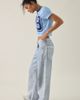 Urban Outfitters BDG Jaya Coated Baggy Boyfriend Jeans in White, Women's at Urban Outfitters - 3