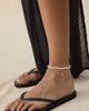 Urban Outfitters Beach Rose Anklets Set in Gold, Women's at Urban Outfitters - 1