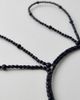 Urban Outfitters Beaded Bunny Ears Headband in Black, Women's at Urban Outfitters - 2