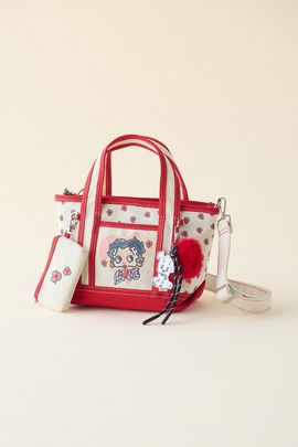 Urban Outfitters Betty Boop Lips Tote Bag & Pouch Set in Assorted, Women's at Urban Outfitters