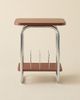 Urban Outfitters Boden Chrome Record Storage Media Table in Maroon at Urban Outfitters - 2