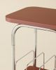 Urban Outfitters Boden Chrome Record Storage Media Table in Maroon at Urban Outfitters - 3