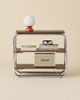 Urban Outfitters Boden Short Storage Shelf in Dark Wood/Chrome at Urban Outfitters - 1