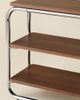 Urban Outfitters Boden Short Storage Shelf in Dark Wood/Chrome at Urban Outfitters - 4