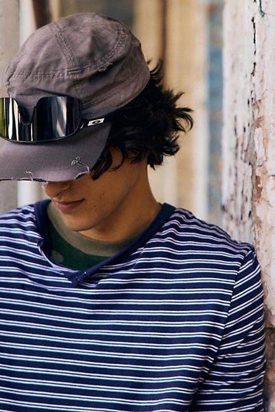 Urban Outfitters Canvas Vintage Wash Cadet Hat in Black, Men's at Urban Outfitters