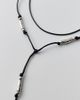 Urban Outfitters Cara Corded Lariat Necklace in Silver, Women's at Urban Outfitters - 2