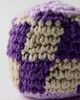Urban Outfitters Checkered Crochet Footbag in Purple at Urban Outfitters - 3