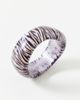 Urban Outfitters Chunky Printed Bangle Bracelet in Zebra, Women's at Urban Outfitters - 1