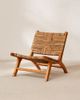 Urban Outfitters Claudia Woven Chair in Brown at Urban Outfitters - 3