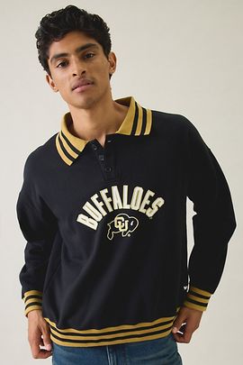 Urban Outfitters College Logo Rugby Sweatshirt in Colorado, Men's at Urban Outfitters