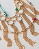 Urban Outfitters Cord Fringe Pant Chain in Gold, Women's at Urban Outfitters - 2