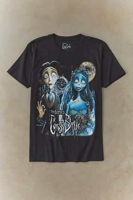 Urban Outfitters Corpse Bride Poster Graphic Tee in Black, Men's at Urban Outfitters