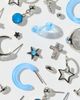 Urban Outfitters Danielle Daze Multi Earrings Set in Light Blue, Women's at Urban Outfitters - 1