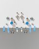 Urban Outfitters Danielle Daze Multi Earrings Set in Light Blue, Women's at Urban Outfitters - 2