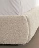 Urban Outfitters Daphne Upholstered Boucle Platform Bed in Ivory at Urban Outfitters - 2