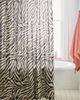 Urban Outfitters Darcie Zebra Print Patterned Shower Curtain in Zebra at Urban Outfitters - 1