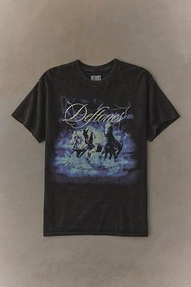 Urban Outfitters Deftones Horses Graphic Tee in Black, Men's at Urban Outfitters