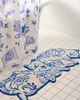 Urban Outfitters Delft Cat Shaped Tufted Bath Mat in Blue at Urban Outfitters - 4