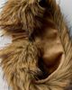 Urban Outfitters Demi Faux Fur Headband in Taupe, Women's at Urban Outfitters - 3