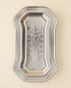 Urban Outfitters Desert Rose Etched Ceramic Trinket Tray in Silver at Urban Outfitters - 1