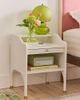 Urban Outfitters Doe Pull-Out Tray Storage Nightstand in Ivory at Urban Outfitters - 2