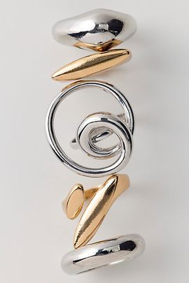Urban Outfitters Elena Mixed Metal Rings Set in Assorted, Women's at Urban Outfitters