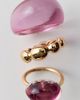 Urban Outfitters Elena Resin Rings Set in Gold, Women's at Urban Outfitters - 1