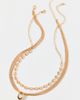 Urban Outfitters Ella Mixed Chains Layering Necklaces Set in Gold, Women's at Urban Outfitters - 2