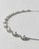 Urban Outfitters Estelle Pearl Crown Headband in Silver, Women's at Urban Outfitters - 2