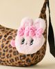 Urban Outfitters Esther Bunny Mini Coin Purse Keychain in Pink at Urban Outfitters - 1